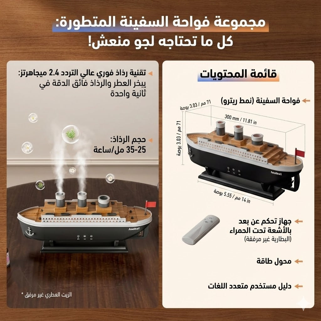 فواحة تيتانيك البركانية الأصلية