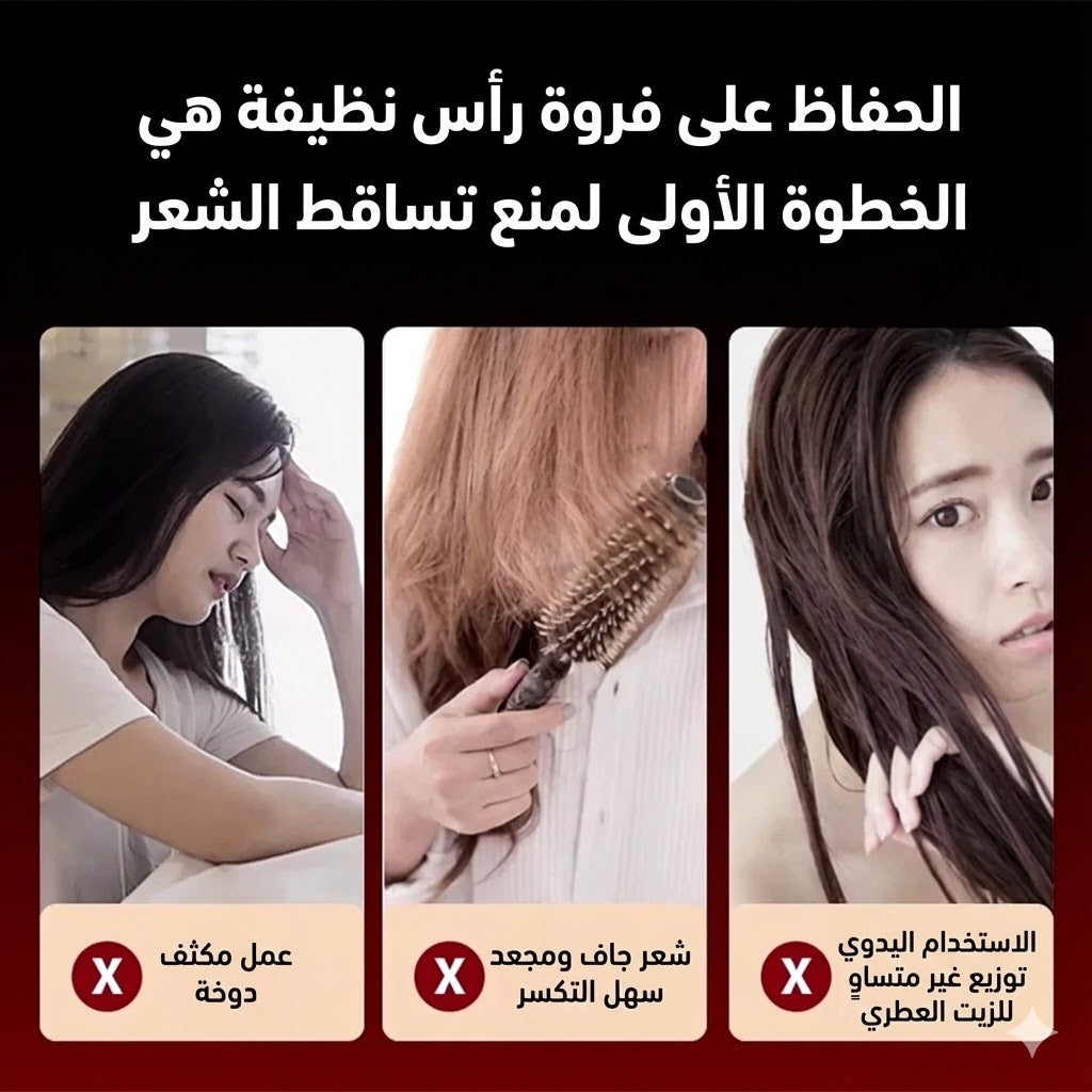 ScalpCare مشط  لتدليك فروة الرأس الثوري